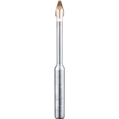 A cylindrical metal drill bit with a copper tip, suitable for precise drilling in solid materials.