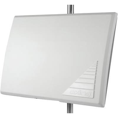 Axing TAA00320 DVB-T/T2 active planar antenna Indoors, Outdoors Amplification: 22 dB White