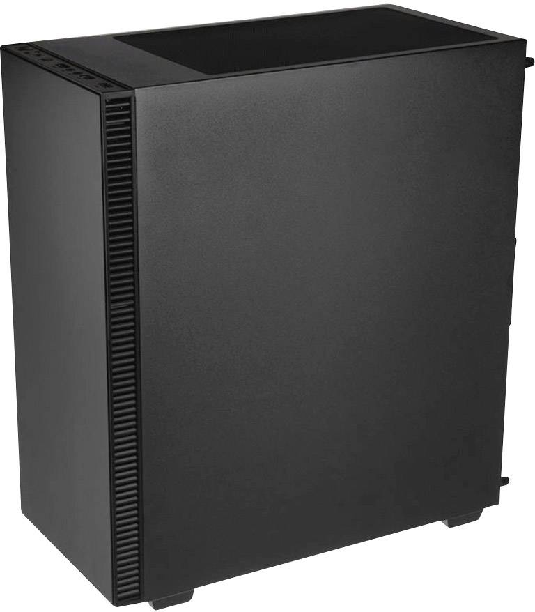 Kolink Castle Midi tower Game console casing Black 2 built-in fans, Window, Dust filter-2