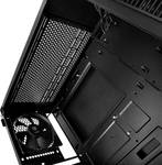 Kolink Castle MIDI-Tower, Tempered Glass - black