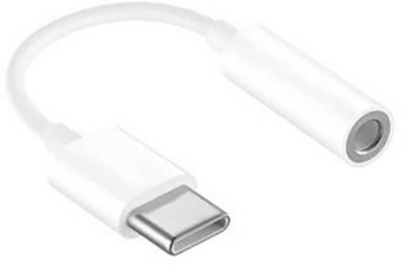 HUAWEI USB-C®, Audio/phono Adapter [1x USB-C® plug - 1x Jack socket 3.5 mm] CM20 9.00 cm