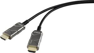 SpeaKa Professional HDMI Cable HDMI-A plug, HDMI-A plug 10.00 m Black SP-8821984 8K UHD HDMI cable