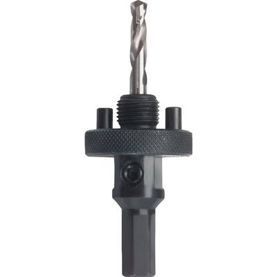 Drill with integrated collection system for hole saws, used for drilling precise holes in various materials.