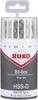 RUKO 214225 HSS-G Metal twist drill bit set 19-piece 1 mm, 1.5 mm, 2 mm, 2.5 mm, 3 mm, 3.5 mm, 4 mm, 4.5 mm, 5 mm, 5.5 mm, 6 mm, 6.5 mm, 7 mm, 7.5 mm, 8 mm, 8.5 mm, 9 mm, 9.5 mm, 10 mm DIN 338 Cylinder shank 1 Set