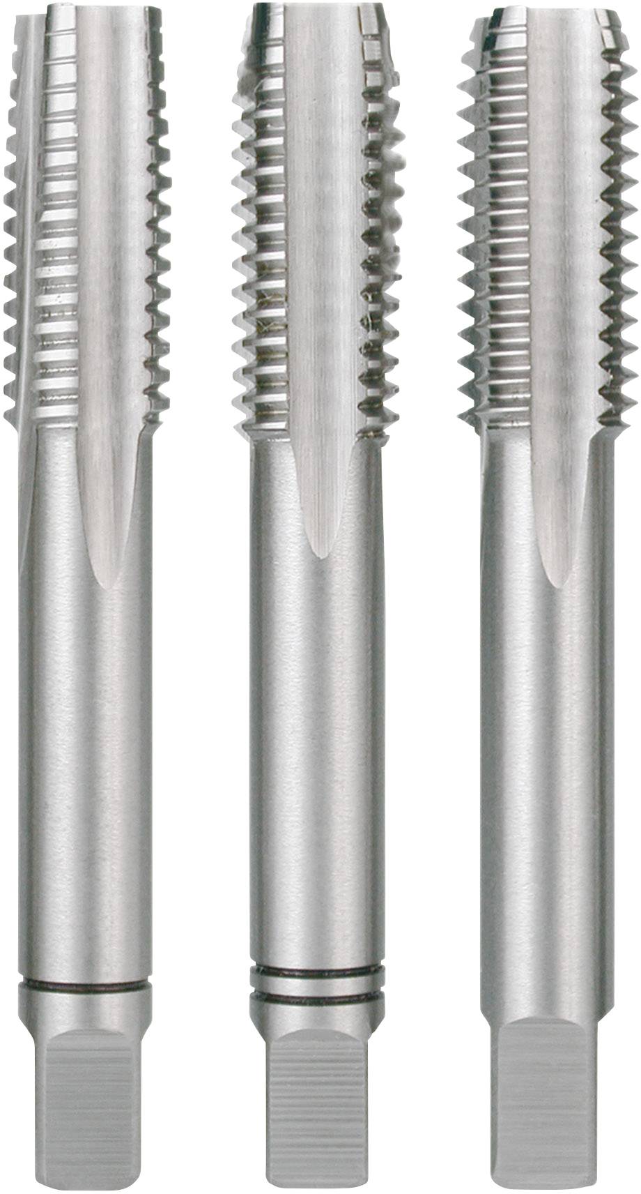 Muye 8pcs Adjustable Tap Wrench&Tap Thread Metric Machine Hand Screw M3-M12 Thread Plug Taps Set 1/16-1/2 for Metal Processing Wrench Tool Kit