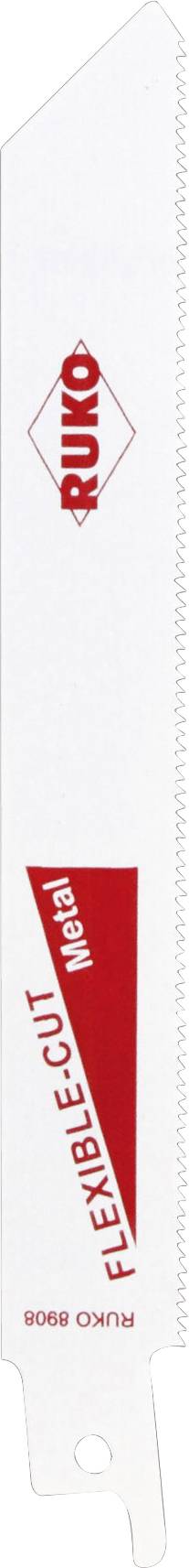 Saw blade with 'Flexible-Cut' inscription for specialised cuts. White blade with red logo and text. Suitable for metalworking.
