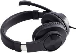 Hama Hs P300 Pc Headset 3 5 Mm Jack Stereo Corded On Ear Black