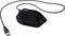 A black USB conference microphone with cable. Suitable for meetings and conferences, portable design.