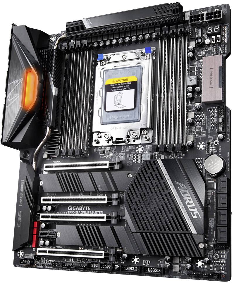 Gigabyte TRX40 AORUS MASTER Motherboard PC base AMD TR4 Form factor XL