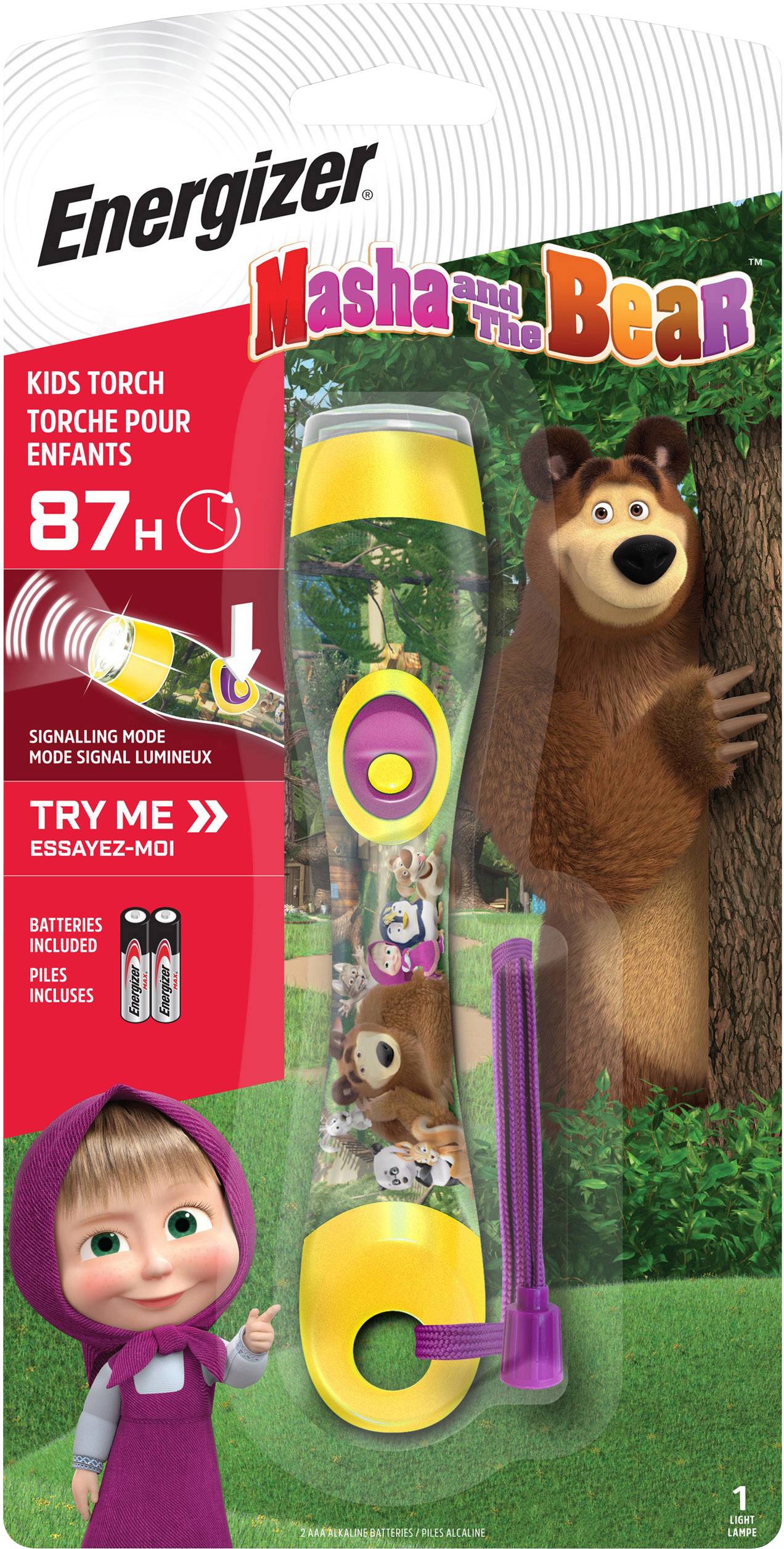 Energizer Mascha und der Bär LED (monochrome) Torch battery-powered 6 lm 38 g-2