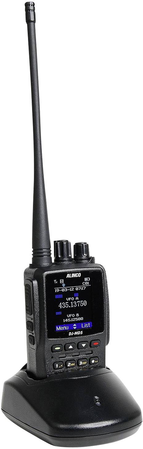 Alinco 1226 DJ-MD-5-GPS DMR VHF/UHF Handheld CB radio | Conrad.com