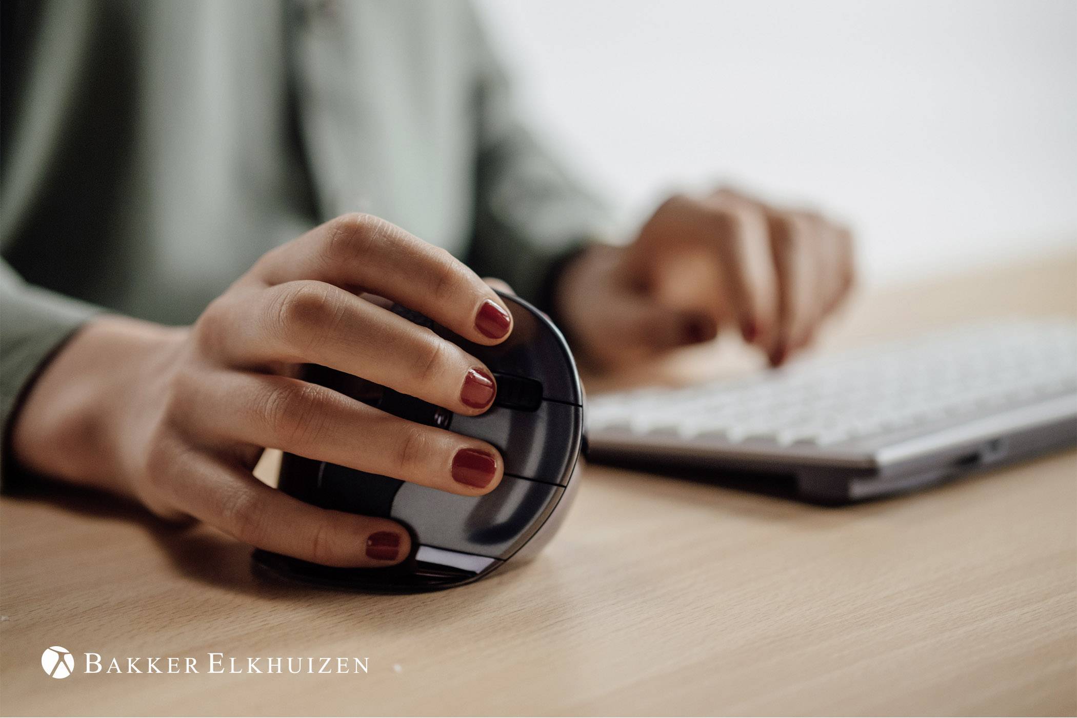 BakkerElkhuizen Evoluent D Ergonomic mouse USB Anthracite 6 Buttons 800 dpi, 1600 dpi, 2400 dpi, 3200 dpi Ergonomic-4