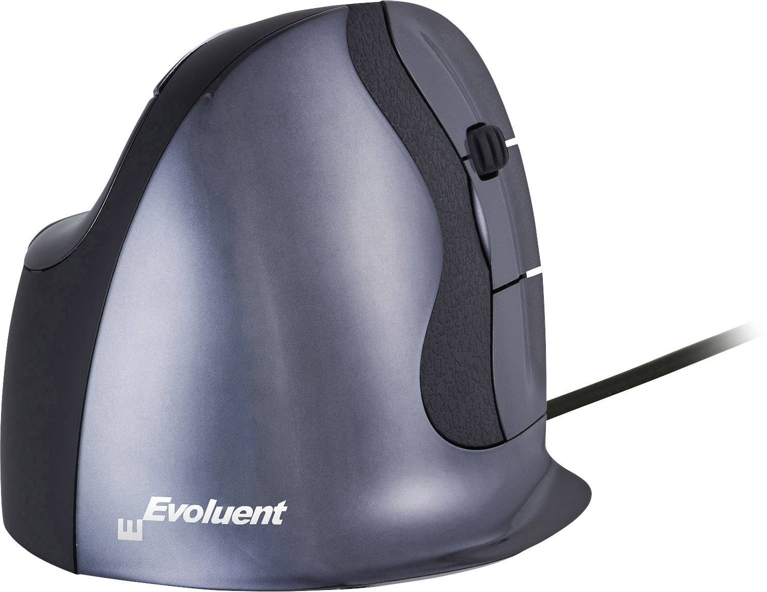 BakkerElkhuizen Evoluent D Small USB mouse Ergonomic Anthracite