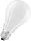 Light bulb with a silver fitting against a white background. Symbolises ideas or creativity.