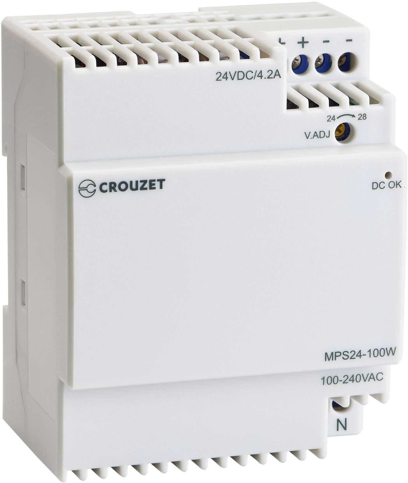 Crouzet Miscellaneous Rail mounted PSU (DIN) 4.2 A 100 W
