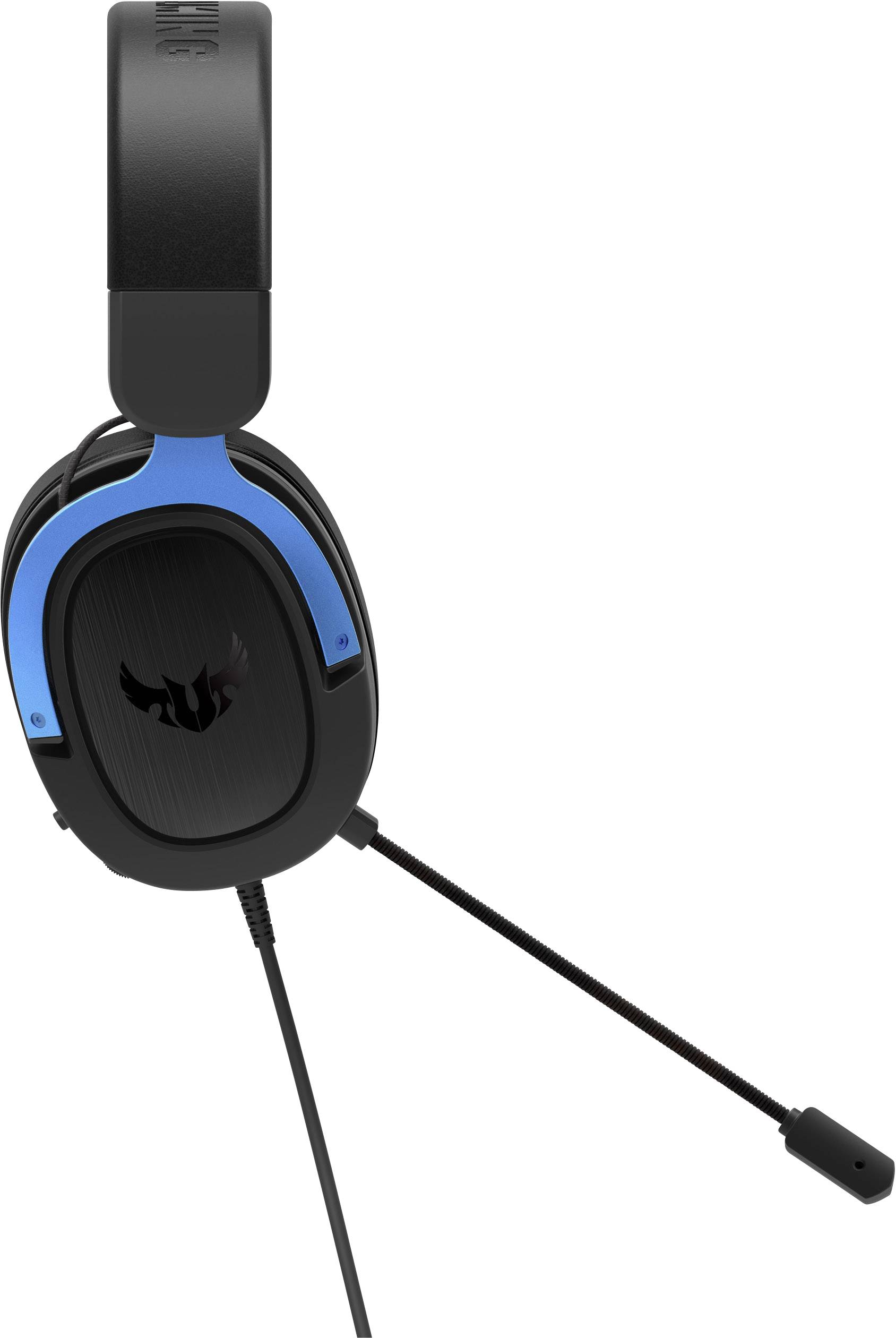 Asus TUF H3 Over-ear headset Corded (1075100) 7.1 Surround Black, Blue Gaming-1
