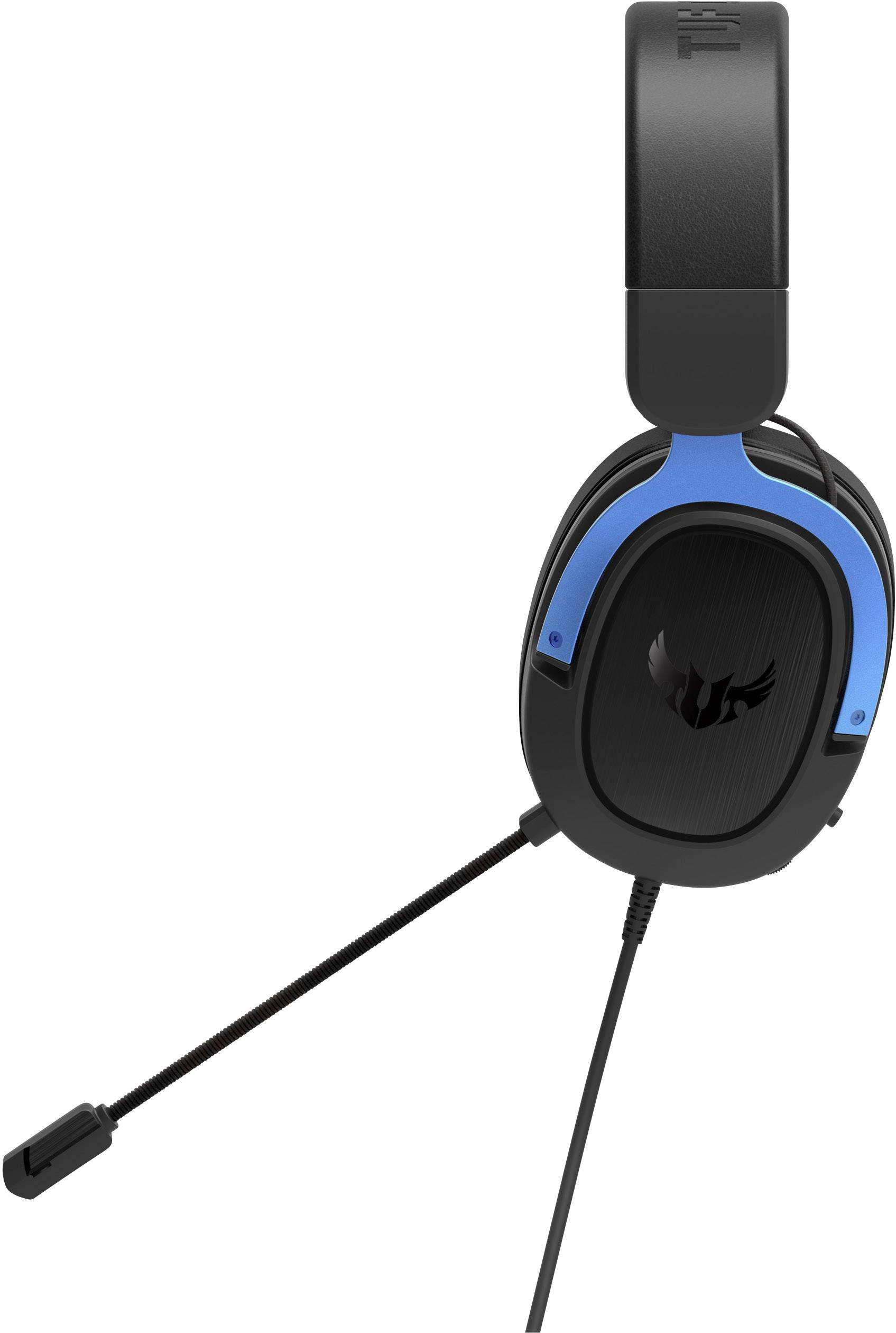 Asus TUF H3 Over-ear headset Corded (1075100) 7.1 Surround Black, Blue Gaming-7