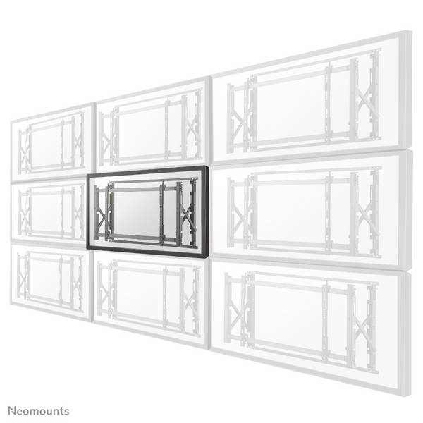 Neomounts LED-VW1750BLACK TV wall mount 81,3 cm (32") - 139,7 cm (55") Retractable