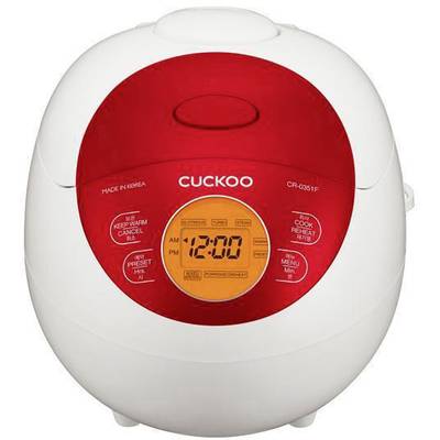 Cuckoo CR-0351F Rice cooker White, Red 