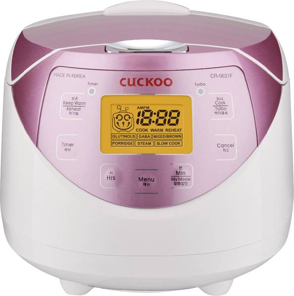 Cuckoo CR0631F Rice cooker White, Pink