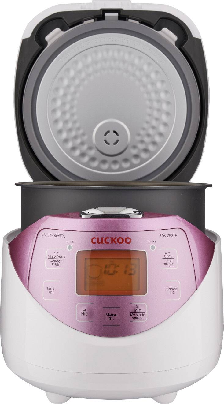 Cuckoo CR-0631F Rice Cooker White, Pink | Conrad.com