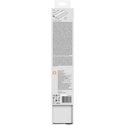 Back of a packaging with a detailed description. Sketches of the product are at the top. Legal and product-specific information is located at the bottom.