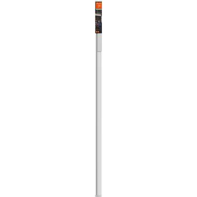 Silver-coloured monitor arm enables flexible positioning of the screen, promotes ergonomic working and saves desk space.