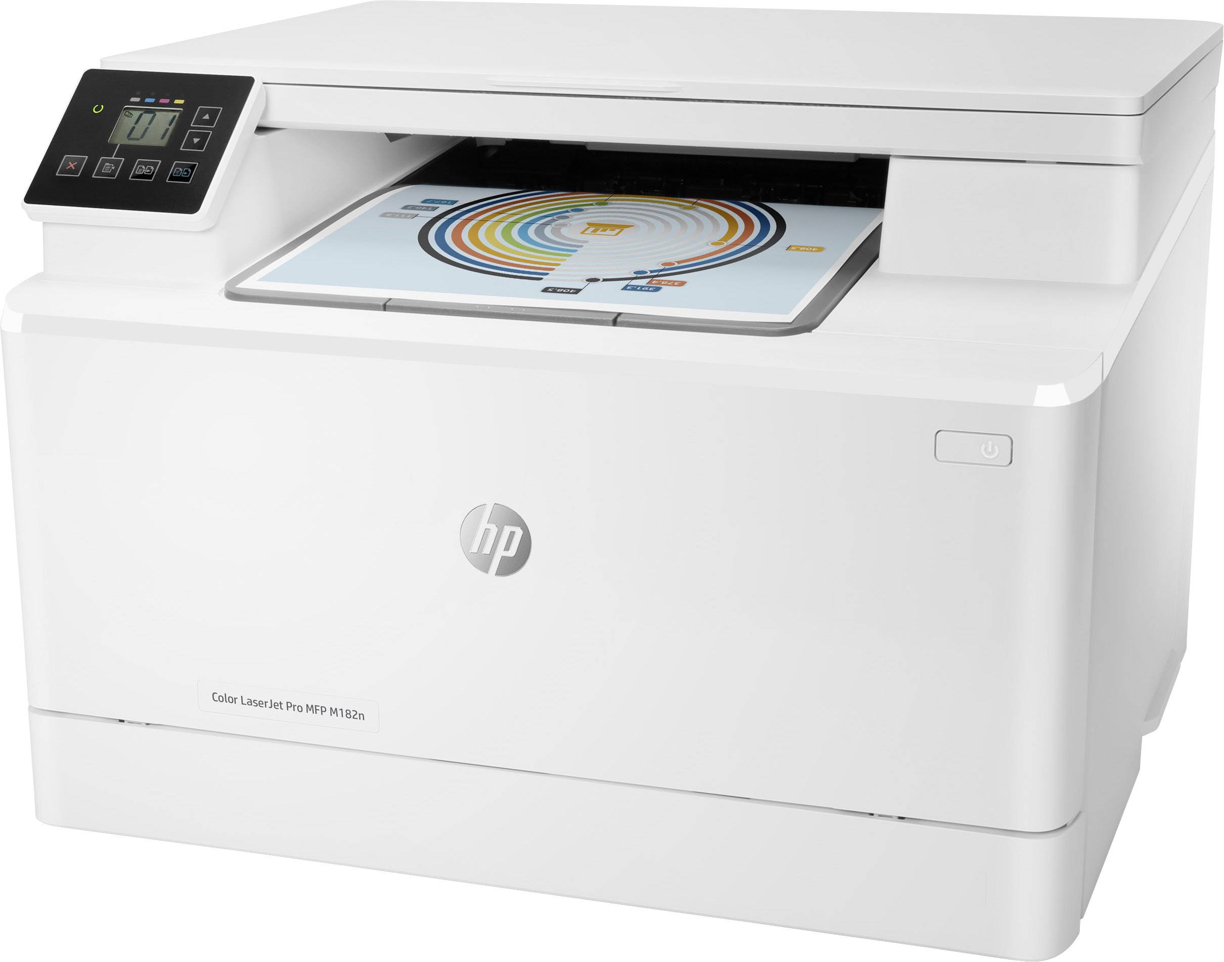 HP Color LaserJet Pro MFP M182n Colour laser multifunction printer A4 Printer, scanner, copier LAN, USB