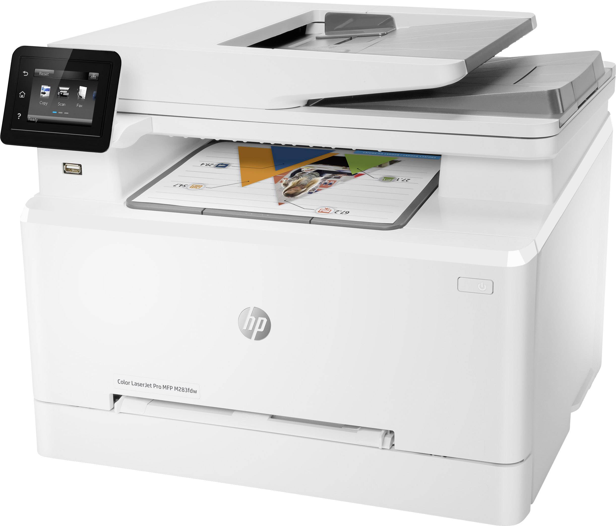 HP Color LaserJet Pro MFP M283fdw Multifunction printer A4 Printer, scanner, copier, fax LAN, Wi-Fi, Duplex