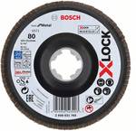 X-LOCK fan grinding disc, metal, angled, G 80, X571, 125mm, K80