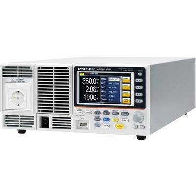 A high-performance, programmable DC power supply with a digital display, showing voltage, current, and operating modes.