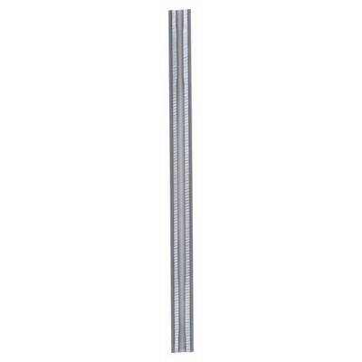 A long, thin metal tube, presumably part of a technical device or tool, shown in close-up.