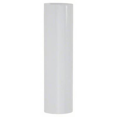 A plain, white, cylindrical object, resembling a rod or tube, against a neutral background.
