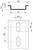 Technical drawing of a metal profile: Cross-section shows dimensions of 35x7.5mm, longitudinal view with detail lengths of 27mm and 25mm.
