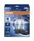 'OSRAM COOL BLUE INTENSE H11 12V 55W' Car Lamp Pack with two bulbs, promises up to 5000K extra white light, plastic-free packaging.