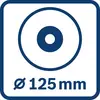 Symbol image for Bosch Professional GWX 18V-8, 2x 5.0 Ah, GAL 18V-40 06019J7002 Cordless angle grinder 125 mm 18 V