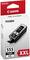 Canon PIXMA XXL Black Ink Cartridge 555 PGBK, suitable for Canon printer models. Packaging displays cartridge and Canon logo.