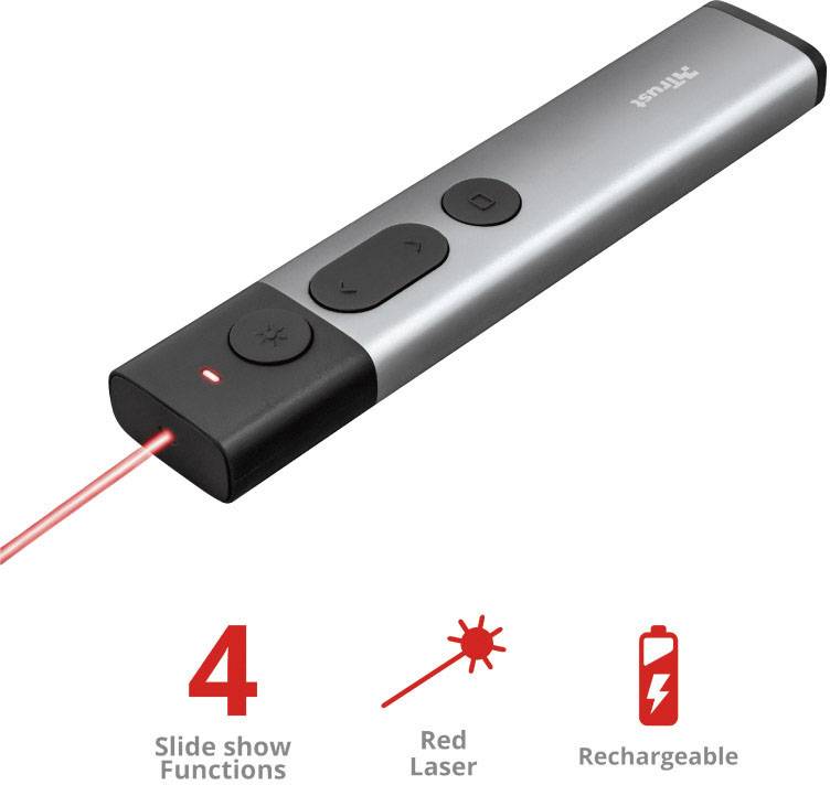 Trust KAZUN Presenter incl. laser pointer-21