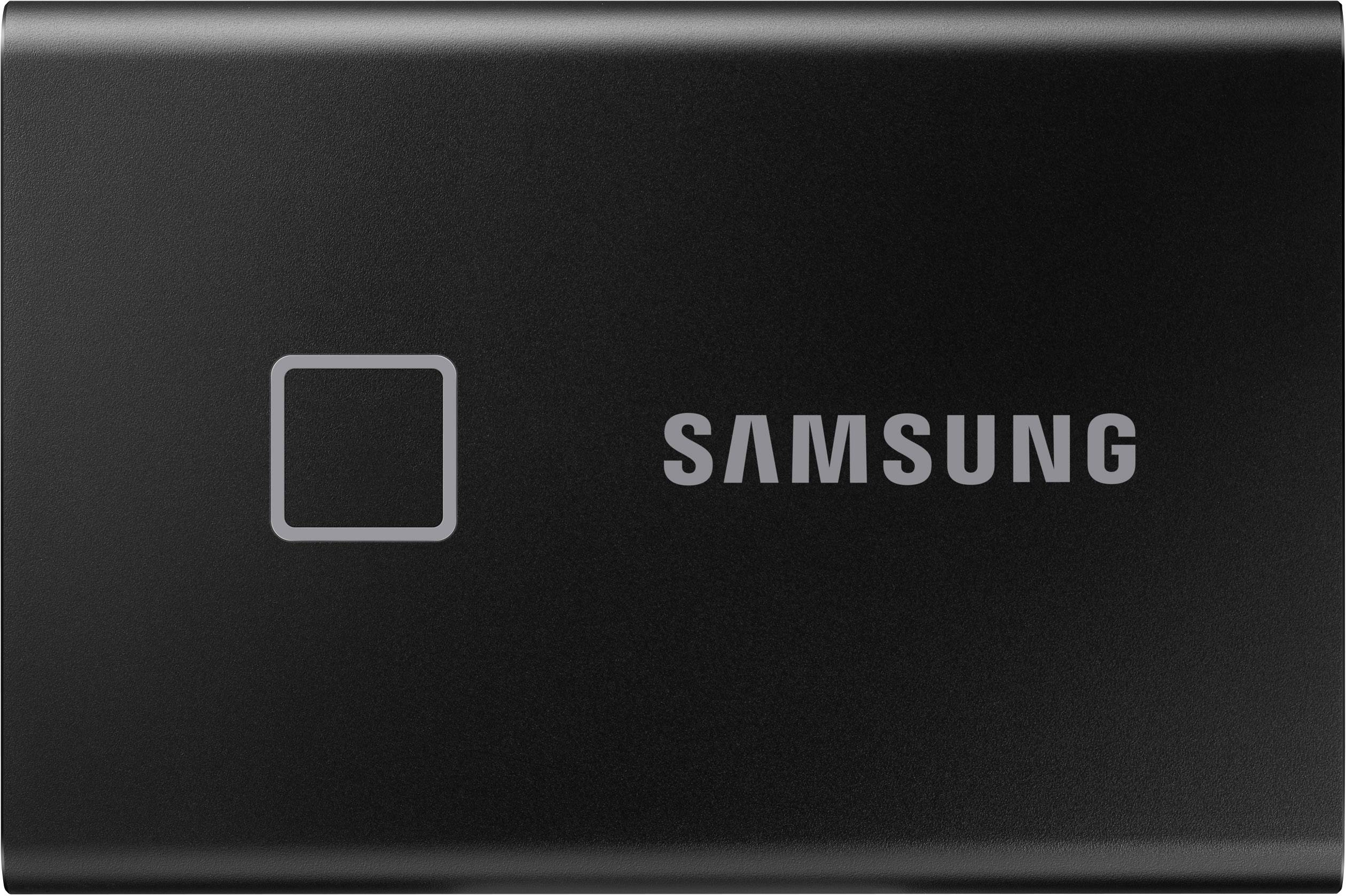 Samsung Portable T7 Touch External SSD hard drive 500 GB Black USB 3.2 (Gen 2)