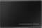 External SSD hard drive 'Samsung Portable SSD T7 Touch' in a black casing. Device details are labelled on the front side.