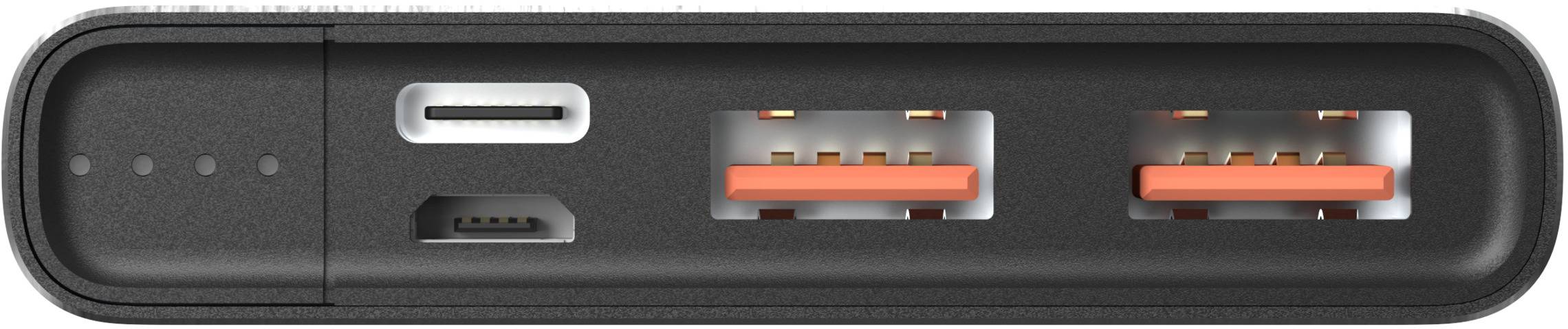 Ansmann 10Ah PD Power bank 10000 mAh Power Delivery LiPo Micro USB, USB C® Black Status display-9