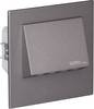 Zamel 11-221-32 Navi LED recessed wall light LED (monochrome) 0.42 W Graphite