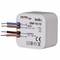 Transformer with label 'Zamel LEDIX ZNP-15-12', 230V input, 12V output, 15W power, IP20 protection rating, temperature range -40°C to 15°C.