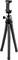 A black tabletop tripod with flexible, textured legs and a mounting bracket. Perfect for smartphones or compact cameras.
