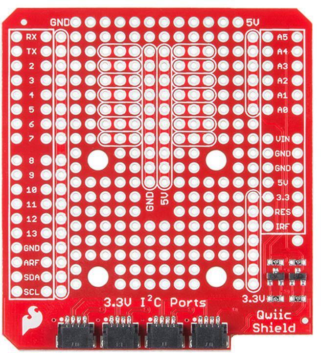Sparkfun DEV-14352 Shield 1 pc(s) Compatible with (development kits): Arduino-1
