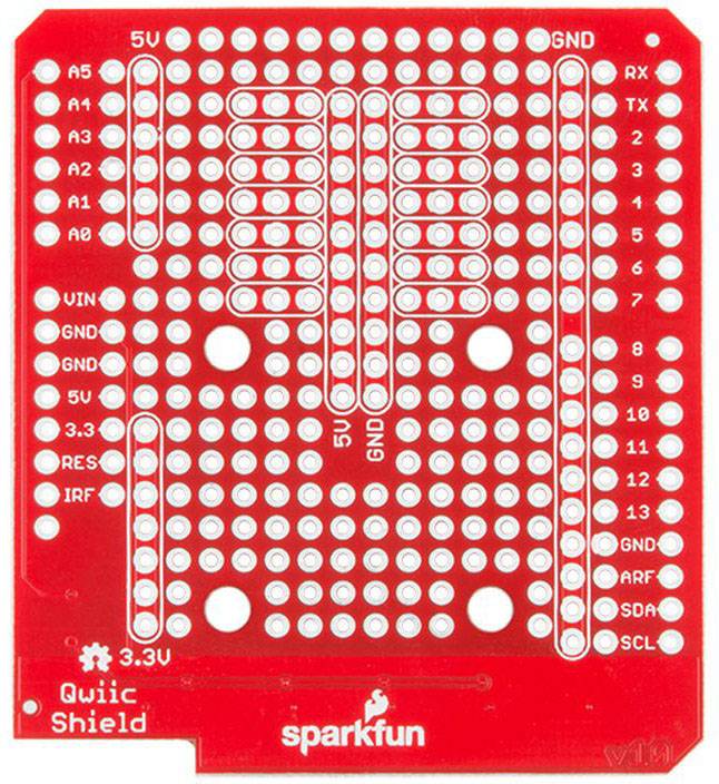Sparkfun DEV-14352 Shield 1 pc(s) Compatible with (development kits): Arduino-2