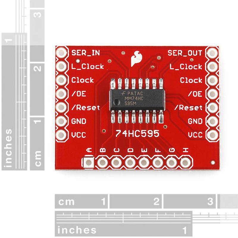 Sparkfun BOB-10680 PCB extension board 1 pc(s) Compatible with (development kits): Arduino-2