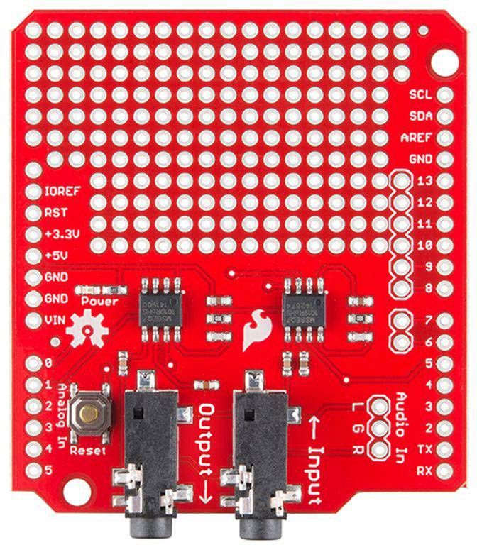 Sparkfun DEV-13116 Shield 1 pc(s) Compatible with (development kits): Arduino-1