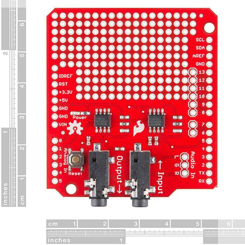Sparkfun DEV-13116 Shield 1 pc(s) Compatible with (development kits): Arduino-2