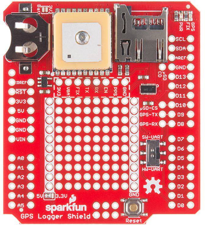 Sparkfun GPS-13750 GPS module 1 pc(s) Compatible with (development kits): Arduino-1